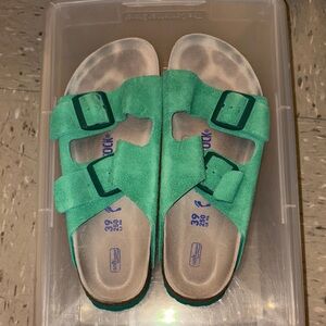Birkenstock Teal Sandals